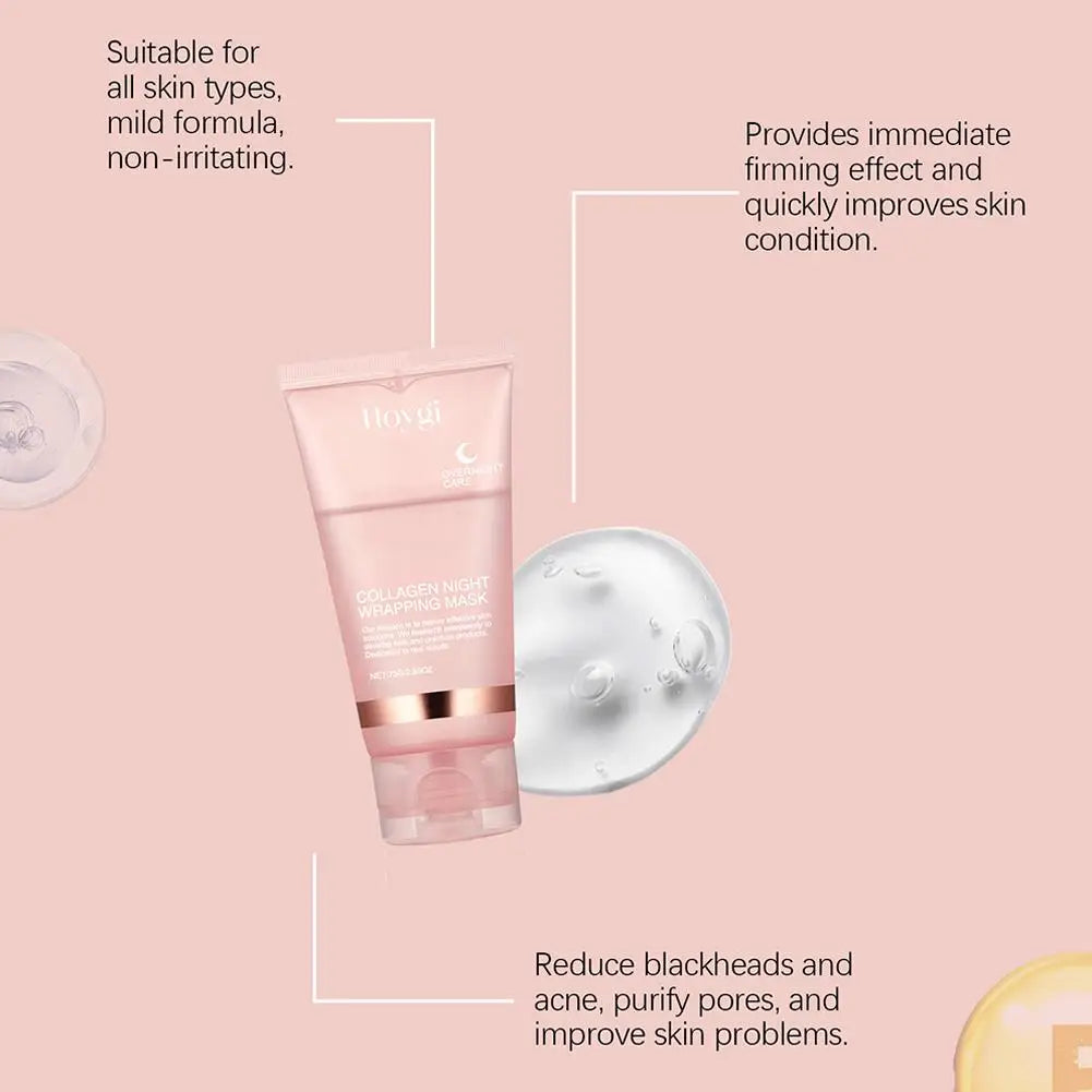 Collagen Overnight Peel-Off Mask – Hydrating Night Care 75ml