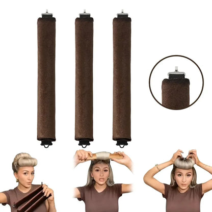 Heatless Hair Curlers – Foam Rollers for No-Heat Overnight Curls