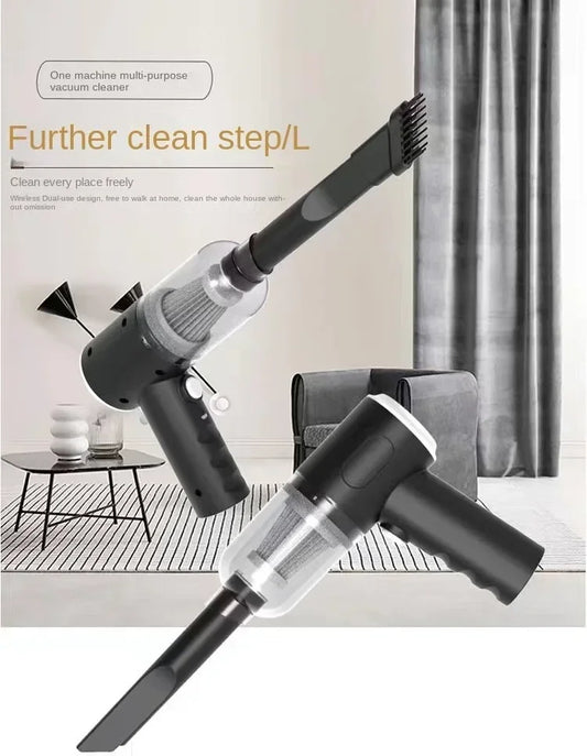 2-in-1 Wireless Vacuum Cleaner – Wet Dry, 120W, High Suction