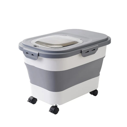 13/33LB Collapsible Cat Dog Food Storage