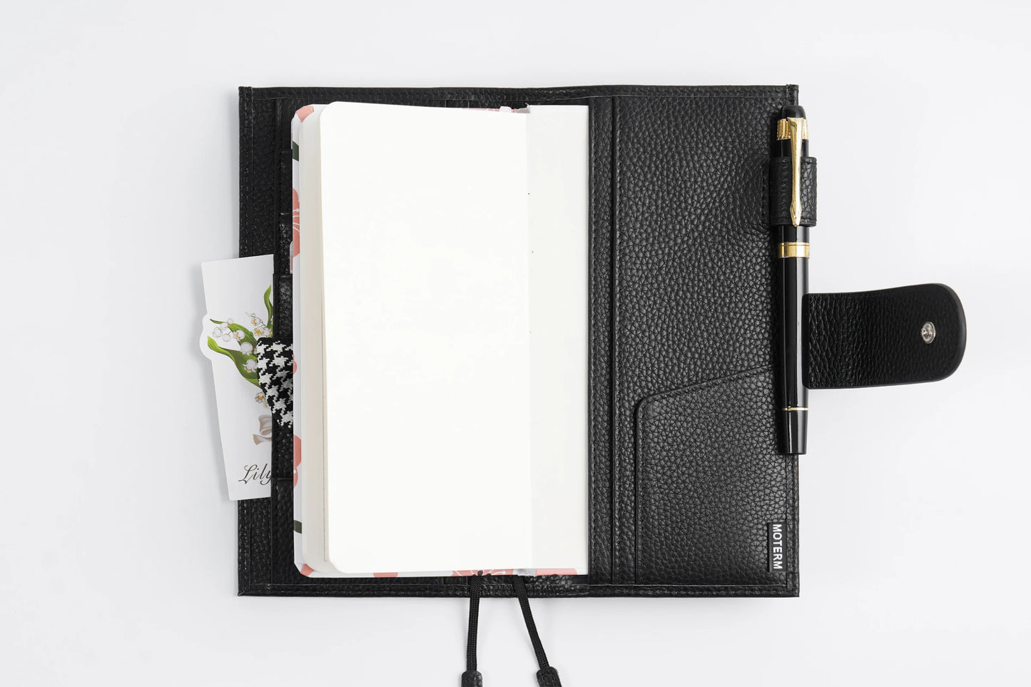 Pebbled Leather Planner Cover – Fits Weeks & Skinny Mini Planners