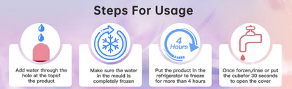 Silicone Ice Face Roller – Puffiness & Pore-Reducing Facial Tool
