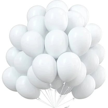 10–100pcs Pearl Latex Balloons – Party & Baby Shower Decor