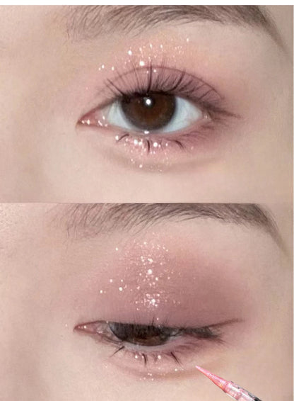 Liquid Shimmer Eyeshadow – Fine Glitter Highlight for Bold Looks