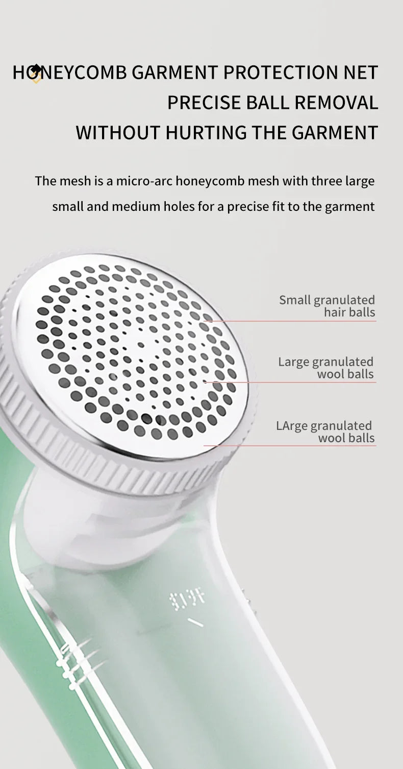 Portable Electric Fabric Lint Remover & Shaver
