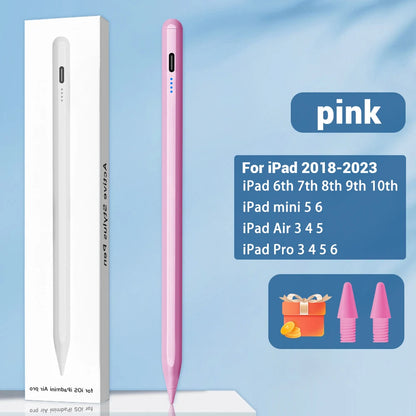 Stylus Pen for iPad – Palm Rejection & Power Display Compatible