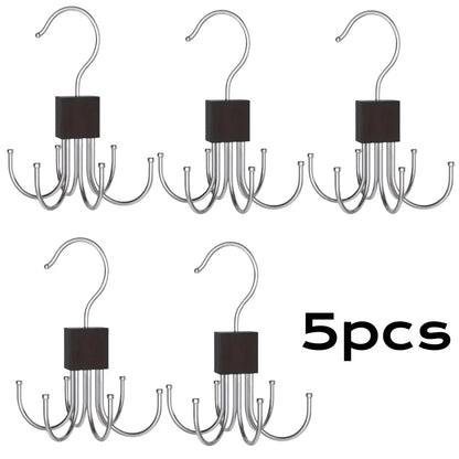 360° Rotating Storage Hanger Hook for Bras, Scarves, Ties & Accessories