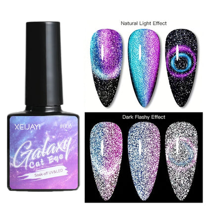 3D Cat Eye Magnetic Nail Art Strip Stick for Gel Polish Design