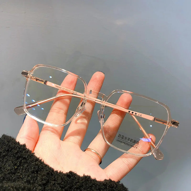 Trendy Anti-Blue Light Reading Glasses – HD Unisex Eyewear
