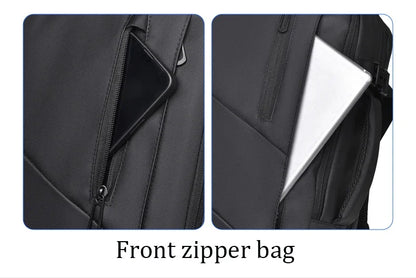 Cartmela 18-inch Men’s Business Laptop Backpack