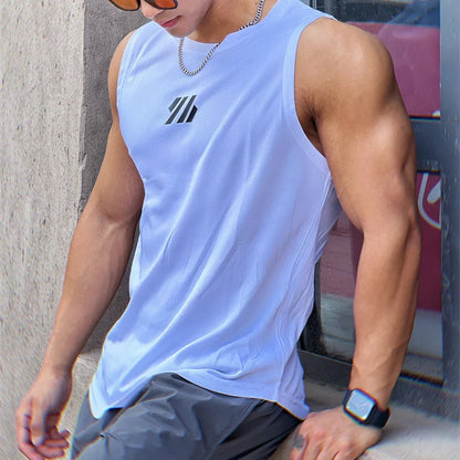 2024 New Summer Men's Gym Vest | Mesh Sleeveless Fitness Tank Top