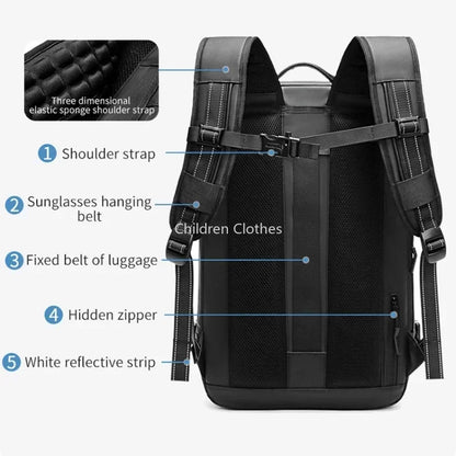 Cartmela 60L Vacuum Compression Backpack with Pump