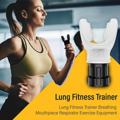 Adjustable Silicone Breathing Trainer – Fitness Lung Exerciser