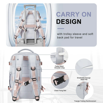 Likros Cabin Backpack for Ryanair & EasyJet – Airline-Approved Hand Luggage Bag