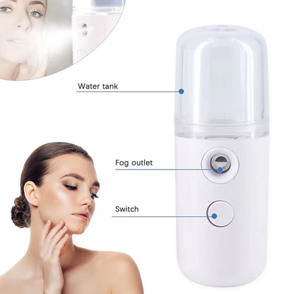 30ml Mini Portable Rechargeable Cool Mist Humidifier