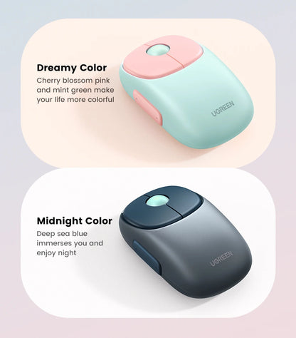 Wireless Bluetooth 5.0 Mouse – 4000 DPI Rechargeable for Laptop