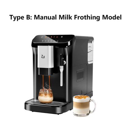 20 Bar Automatic Espresso Machine with Grinder & Milk Frother