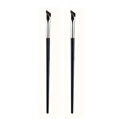 2/5Pc Ultra-Thin Eyeliner & Brow Brush Set – Precise Makeup Tools
