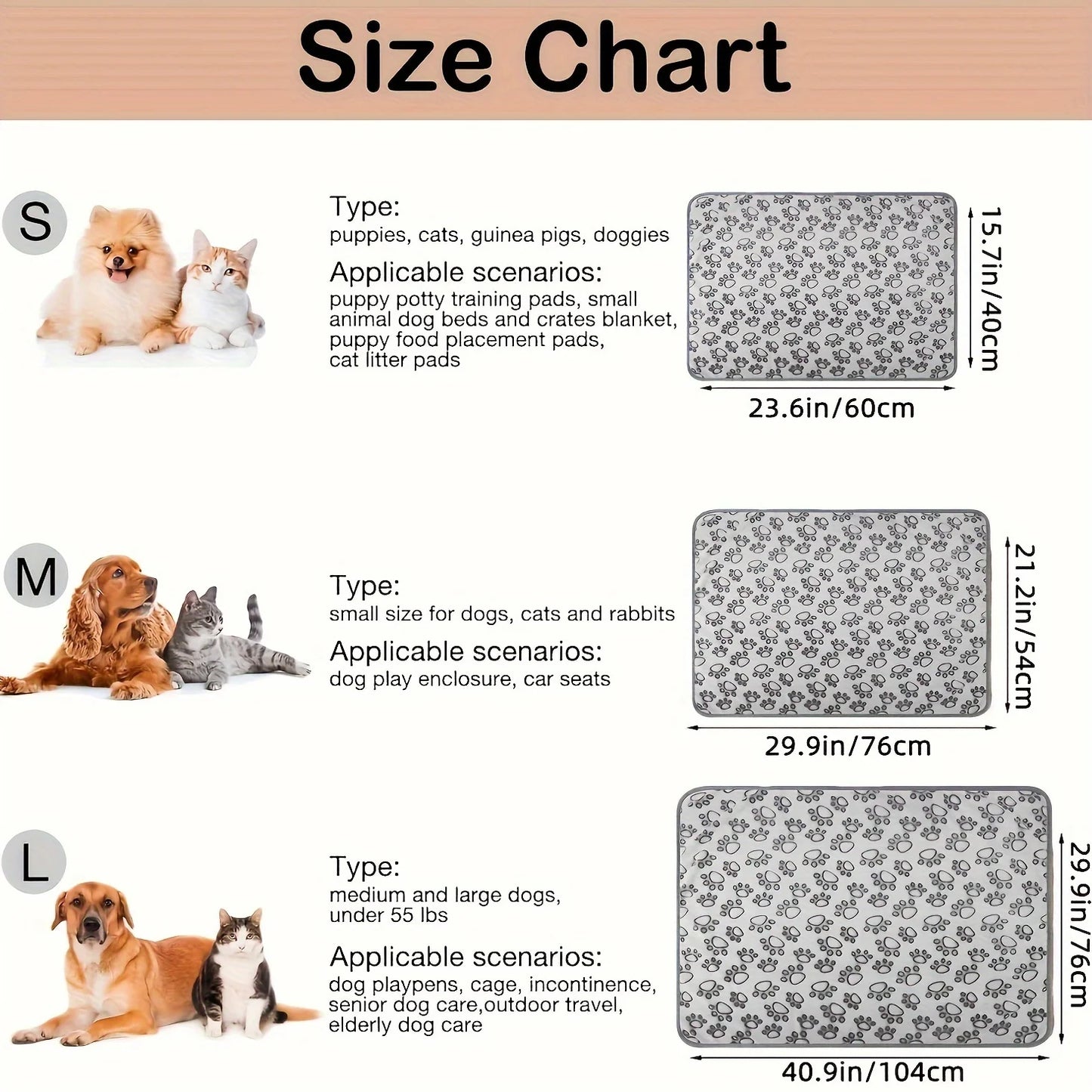 Soft Fluffy Pet Blanket – Warm Mat with Cute Cartoon Pattern