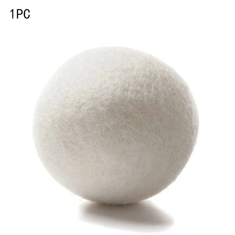 Reusable Wool Dryer Balls – Natural Fabric Softener for Laundry