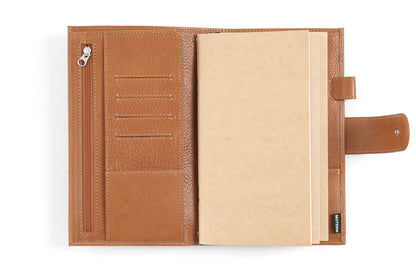 Vegetable Tanned Leather Travel Notebook – Standard Planner Cover