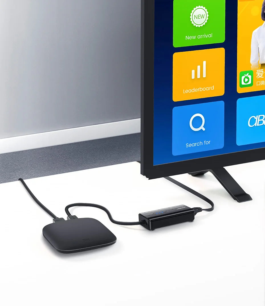USB 3.0 1000Mbps Ethernet Adapter – RJ45 LAN Network Hub