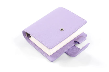 Elite Pocket A7 Rings Planner Cover – Pebbled Grain Leather, 25mm Rings