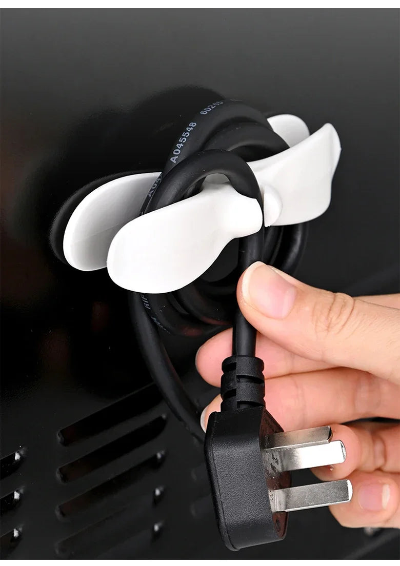 Traceless Power Cord Organizer – Kitchen Wire Winder & Cable Holder