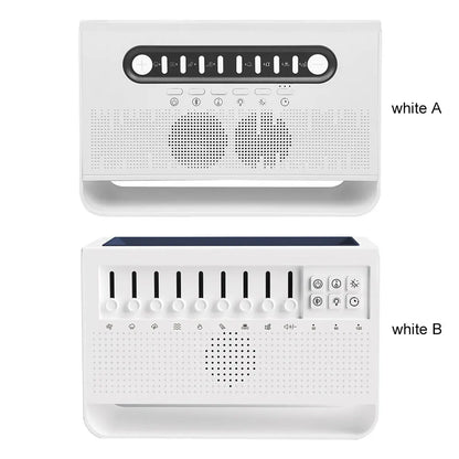 Portable White Noise Bluetooth Speaker with Night Light & Humidifier