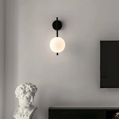 Interior LED Wall Lamp with G9 Bulb – Black & Gold Wall Sconce