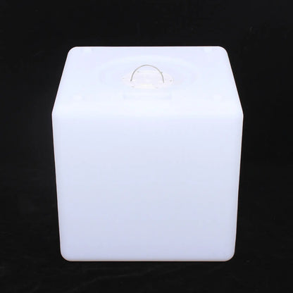 LED Cube Bar Stool Chair with 16 RGB Colors & Remote – 17" Light