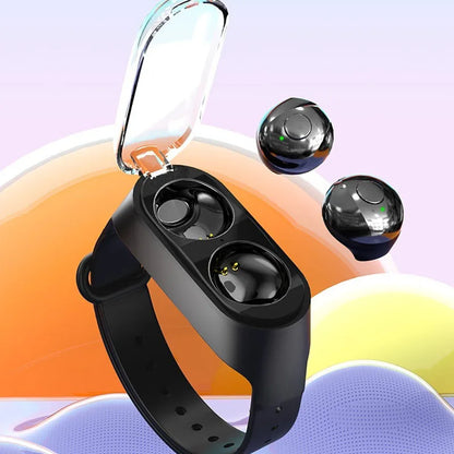 Wristband Bluetooth Earphones – Sport Watch