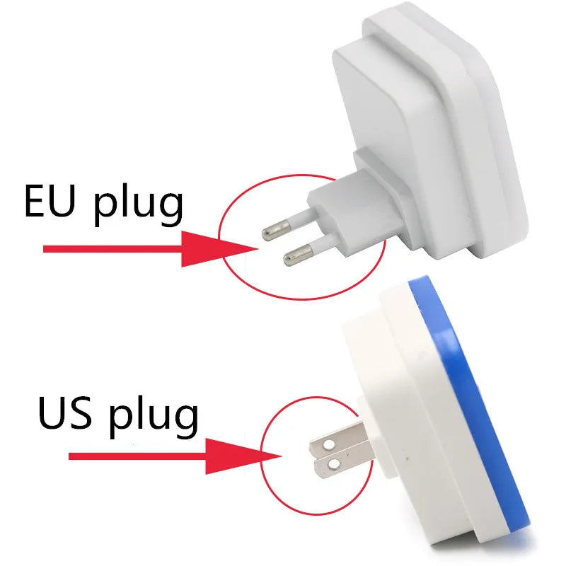 Wireless LED Night Light – Sensor Lighting Plug for Bedroom, Kids Room, Hallway & Decor