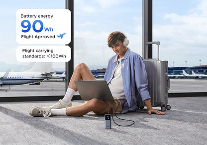 Cartmela 200W 25000mAh Power Bank – PD Fast Charging for Laptops