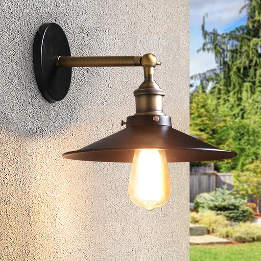 Vintage Wall Lamp with Switch – Adjustable Industrial Loft Light