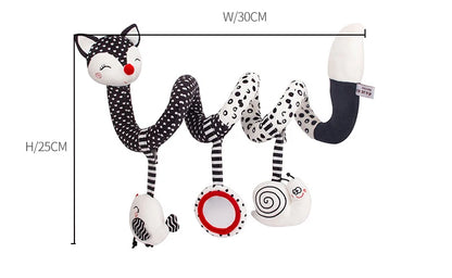 Cartmela Baby Spiral Plush Toys