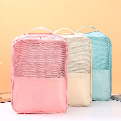 Portable Travel Shoe Bag – Multifunctional Organizer for Clothes & Shoes