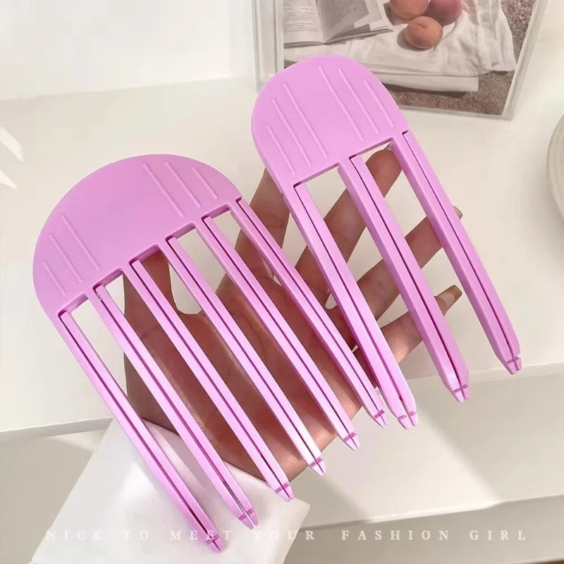 Fluffy Hair Root Volumizing Clips – 2 Pcs Set for Natural Lift & Styling