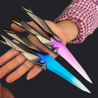 3D Engraved Tactical Butterfly Blade – Foldable Cosplay Knife