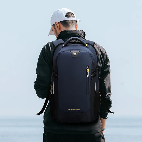 Men’s Oxford Laptop Backpack – Waterproof Large Capacity Bag