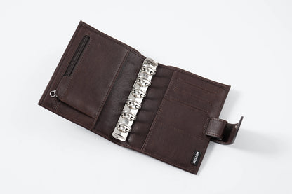 Pocket Size Rings Planner – Full Grain Vegetable Tanned Leather