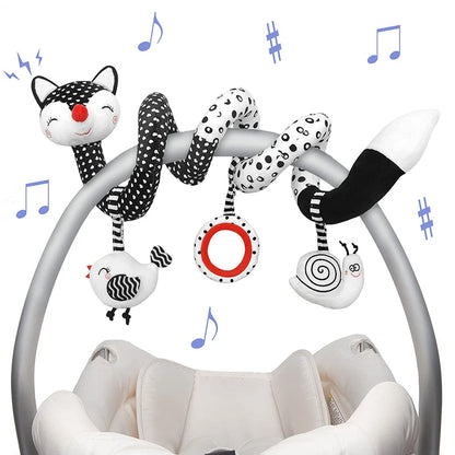 Cartmela Baby Spiral Plush Toys