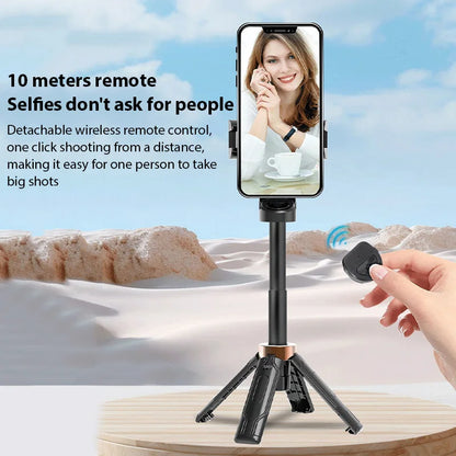 Foldable Selfie Stick Tripod with Wireless Remote – Universal Phone Stand