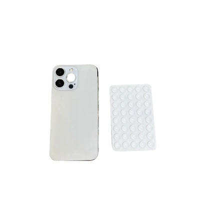 Double-Sided Silicone Suction Phone Case with Detachable Stand