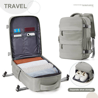 Cartmela Cabin Backpack 40x20x25 – Travel Hand Luggage for Men & Women