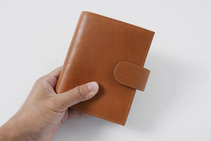 Pocket Size Rings Planner – Full Grain Vegetable Tanned Leather