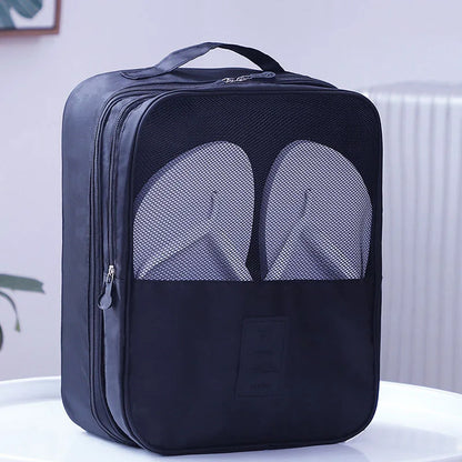 Portable Travel Shoe Bag – Multifunctional Organizer for Clothes & Shoes