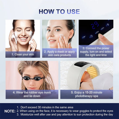 7-Color LED Photon Therapy Device – Skin Rejuvenation & Facial Care