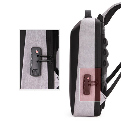 Cartmela Hard Shell Anti-Theft Laptop Backpack for Men