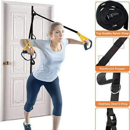 Door Anchor Strap for Resistance Bands – Home Fitness Attachment
